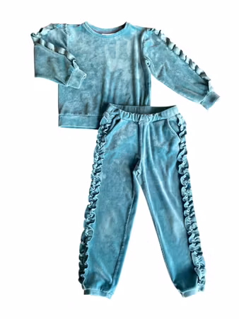 Set i velour, KappAhl, stl 122/128