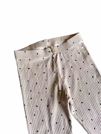 Ribbade/Prickiga leggings, H&M, stl 86