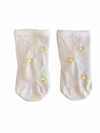 Strumpor med blommor, Lindex, stl 13/15