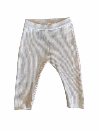 Stickade byxor, H&M, stl 74