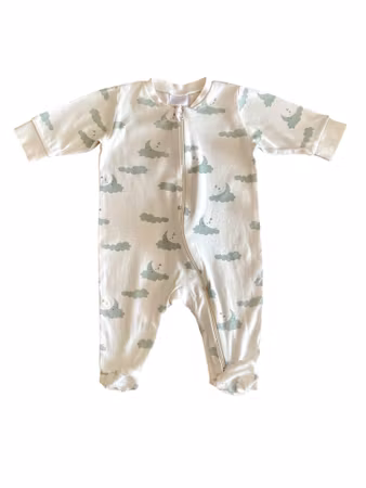 Pyjamas med fot, KappAhl, stl 56