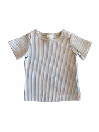 Ribbad t-shirt, H&M, stl 56