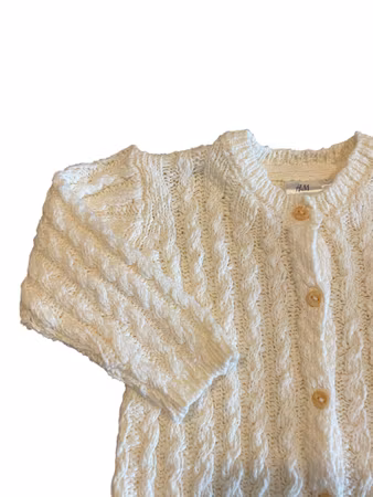 Stickad onesie, H&M, stl 62
