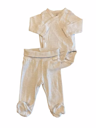 Randigt set, H&M, stl 56