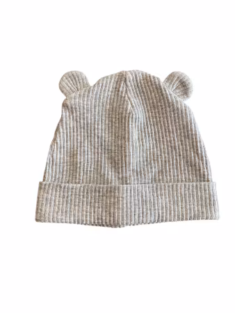 Ribbad bebismössa, H&M, stl 50/56