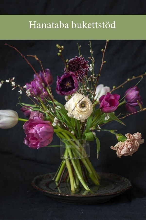 Hanataba bukettstöd - Blomsterverkstad