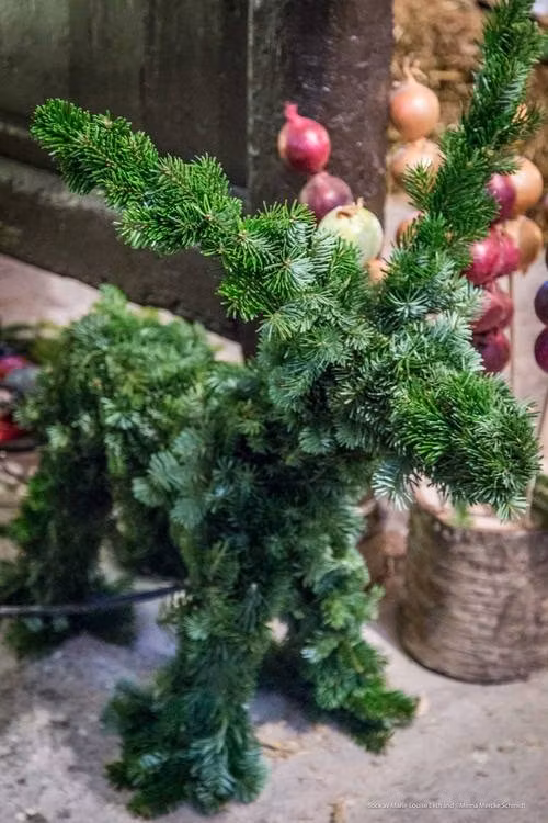 Julbock stor och liten  - materialkit
