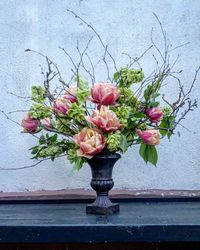 Pokal för blomsterarrangemang