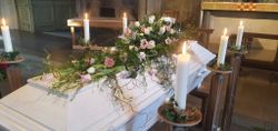 Sirligt blomstertäcke