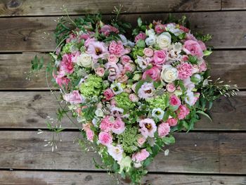 Rosa fyllt hjärta