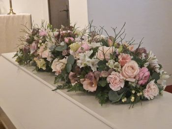 Rosa blomster