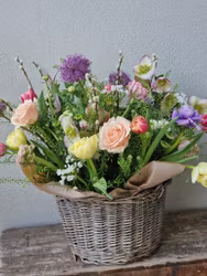 En vårig Blomsterkorg