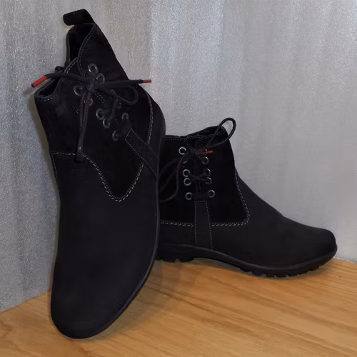 Mockaboots med lammullsfoder fabrikat Think!