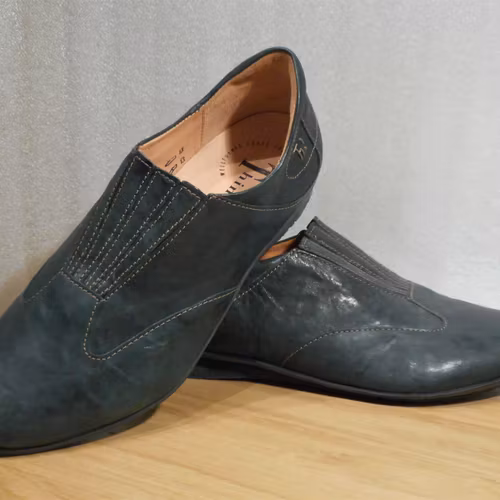 Mörkgrön loafer från Österrikiska fabrikatet Think!
