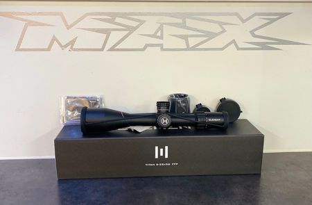 Element Optics Titan 5–25×56 FFP – Långhållssikte med 34mm tub och APR-1C riktmedel