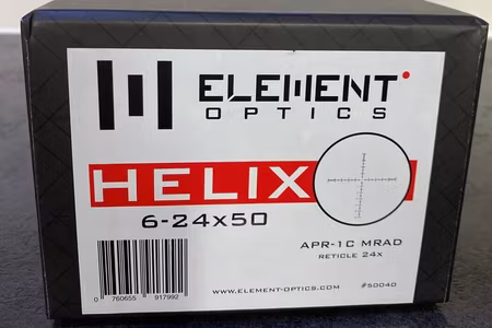 Element Optics Helix 6-24x50 SFP – Prisvärt kikarsikte med hög prestanda