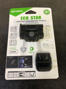 Nextorch ecoStar Pannlampa – lätt, kompakt och redo för äventyr
