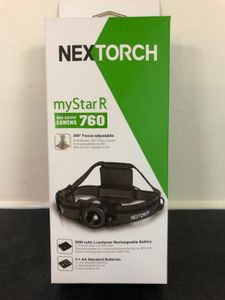 NEXTORCH myStar R pannlampa – stark, flexibel och uppladdningsbar