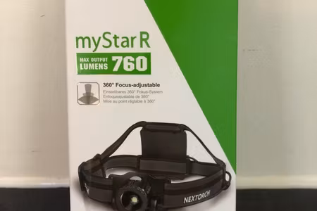 NEXTORCH myStar R pannlampa – stark, flexibel och uppladdningsbar