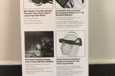 NEXTORCH myStar R pannlampa – stark, flexibel och uppladdningsbar