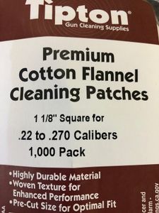 Tipton Draglappar Kaliber .22–.26 / 6,5 mm, 100 st