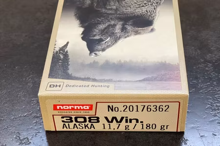 Norma White Tail / Alaska .308Win 11,7g/180gr – Klassisk blyspetskula