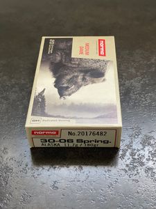 Norma Alaska 30-06 Spring 11,7g/180gr – Klassisk jaktammunition