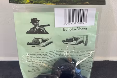 Buttolo-Hubertus lockpipa för rådjur – med gummituta