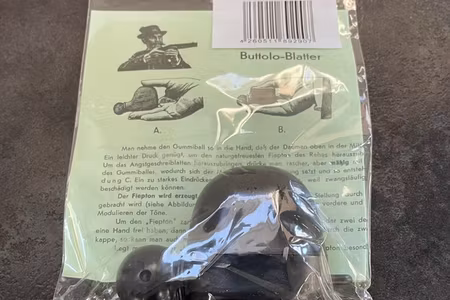 Buttolo-Hubertus lockpipa för rådjur – med gummituta