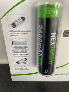 NEXTORCH laddningsbart batteri 2600mAh – till eftersökslampa T5G