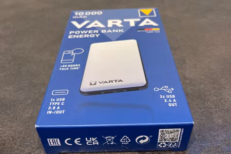 Varta Power Bank 10000mAh – Pålitlig laddning på jaktresan