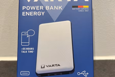 Varta Power Bank 10000mAh – Pålitlig laddning på jaktresan