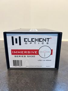 Element Optics Immersive Series 5x30 – Ultrakompakt Prisma-Kikarsikte