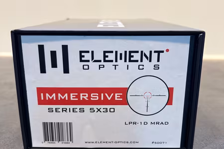 Element Optics Immersive Series 5x30 – Ultrakompakt Prisma-Kikarsikte