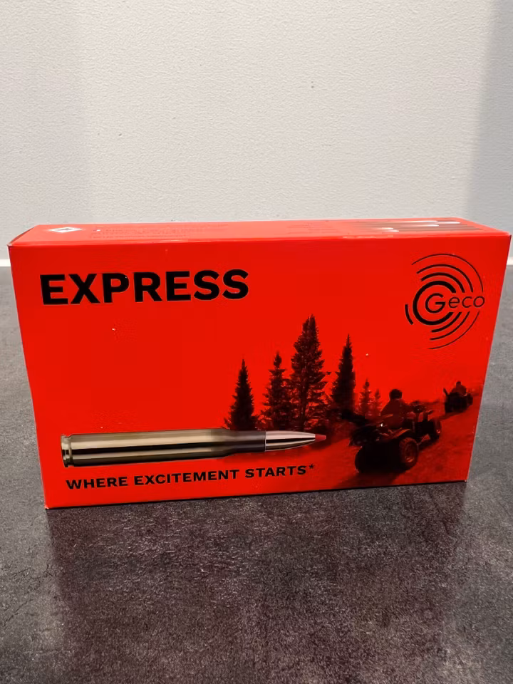Geco Express 6,5x55 9,1g – Ej klass 1 jaktammunition med hög hastighet och precision