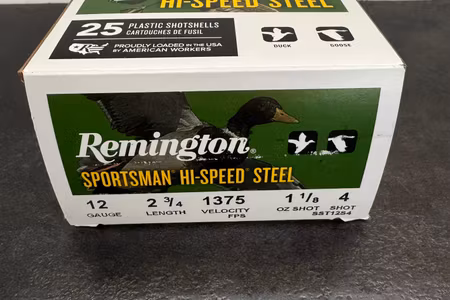 Remington Sportsman HI-SPEED STEEL 12 GA – Stålhagel No 2