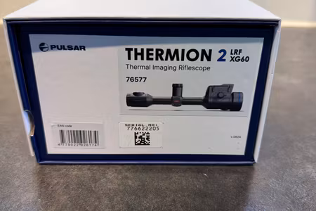 Pulsar Thermion 2 LRF XG60 PRO – Premium värmesikte med 60 mm lins & inbyggd avståndsmätare
