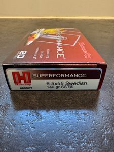 Hornady SST® 6,5x55 140gr – Effektiv jaktammunition med snabb expansion