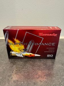 Hornady SST® 6,5x55 140gr – Effektiv jaktammunition med snabb expansion