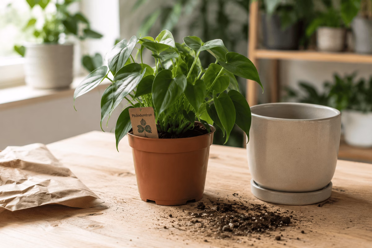 Måste man plantera om en nyinköpt växt?