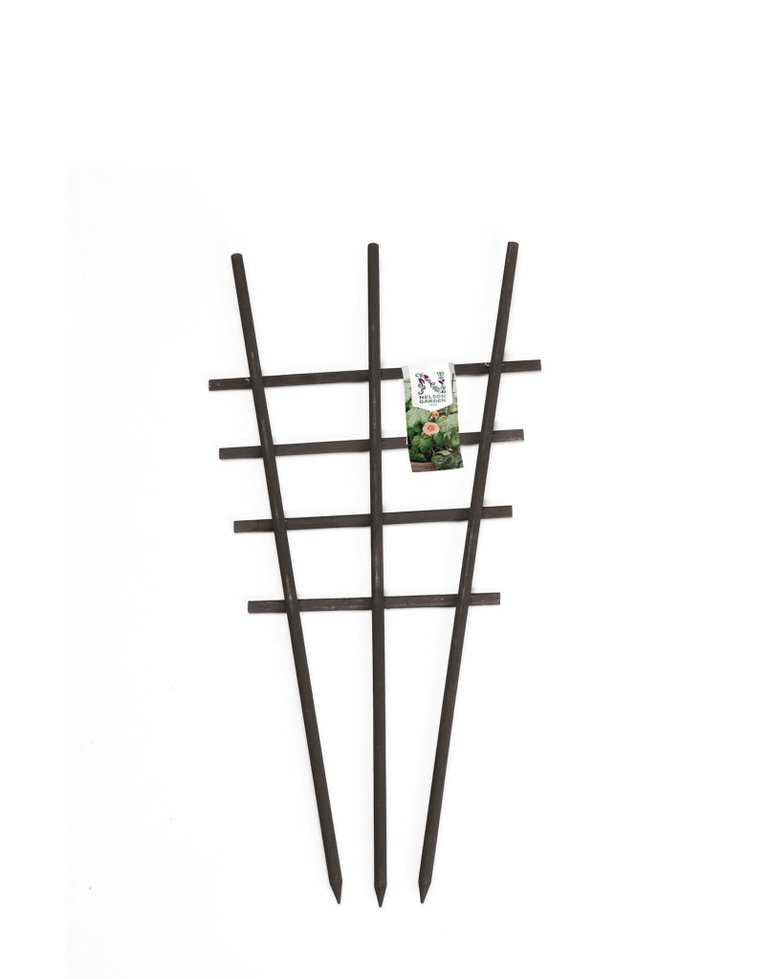 Krukspaljé i trä svart 45 cm – Nelson Garden