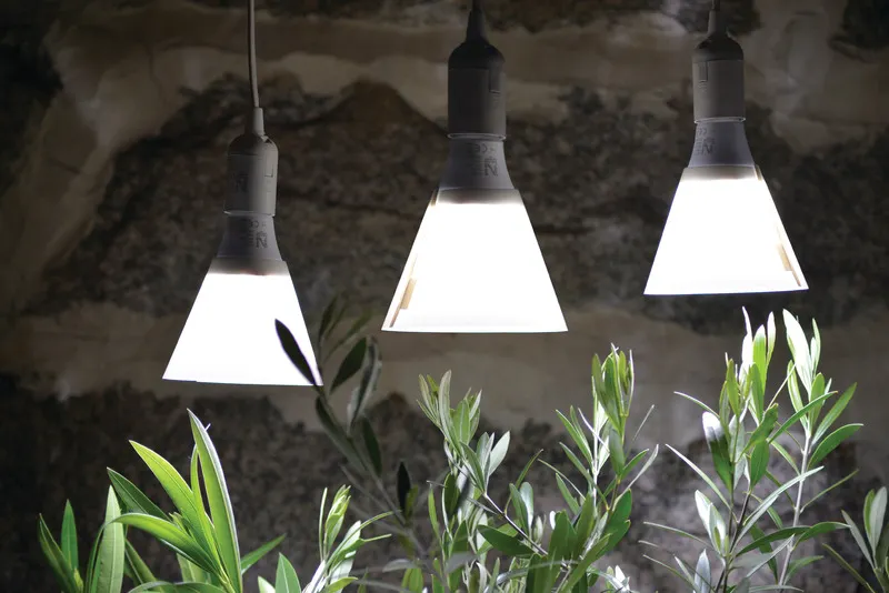 Nelson Garden LED-växtlampa 15 W med skärm och E27-sockel