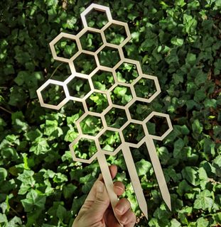 Växtstöd Honeycomb mellan