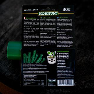 HORNUM® Näringspinnar för gröna växter