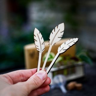 Stickling/eteriska oljor station fjädrar