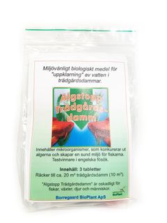 Algstopp trädgårdsdamm | 3 kapslar