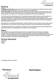 Binab Golf 40 g | Biologiskt skydd mot svampsjukdomar