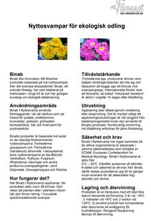 Binab 40 g | Naturligt skydd mot svampsjukdomar