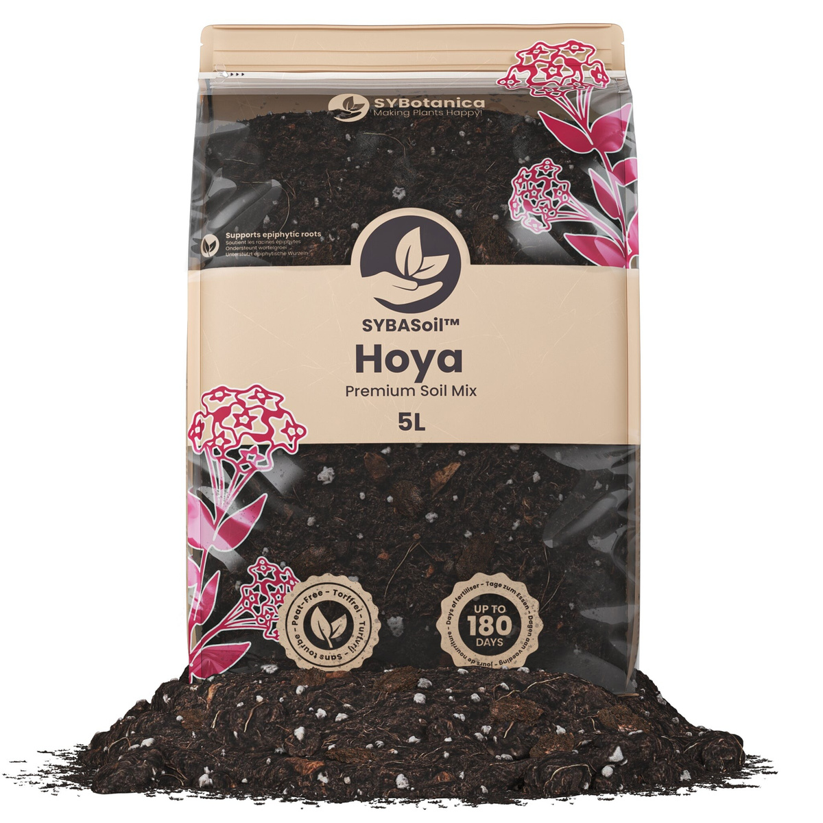Sybotanica Hoyajord för porslinsblomma