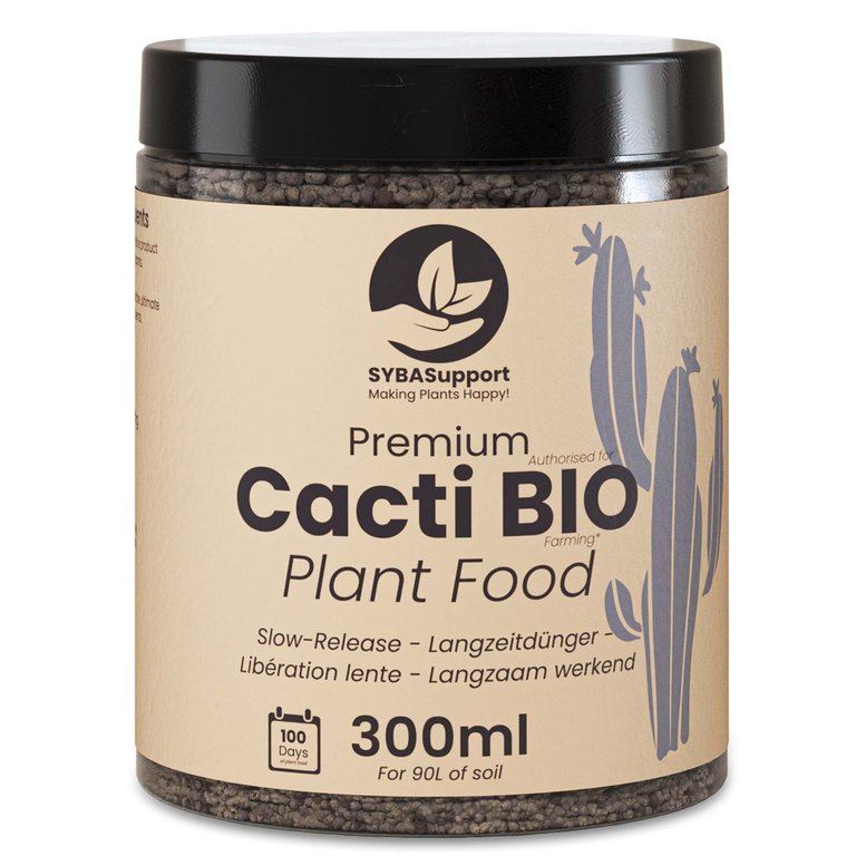 Sybotanica Kaktus BIO Långtidsnäring – för jord 300 ml